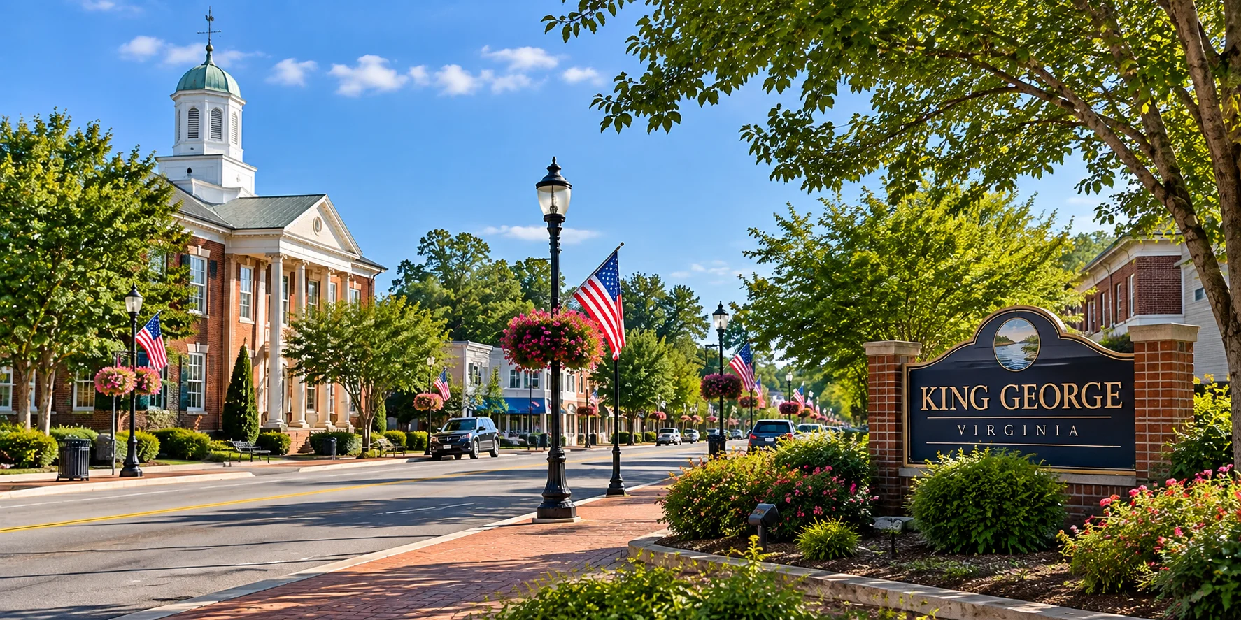 king george VA